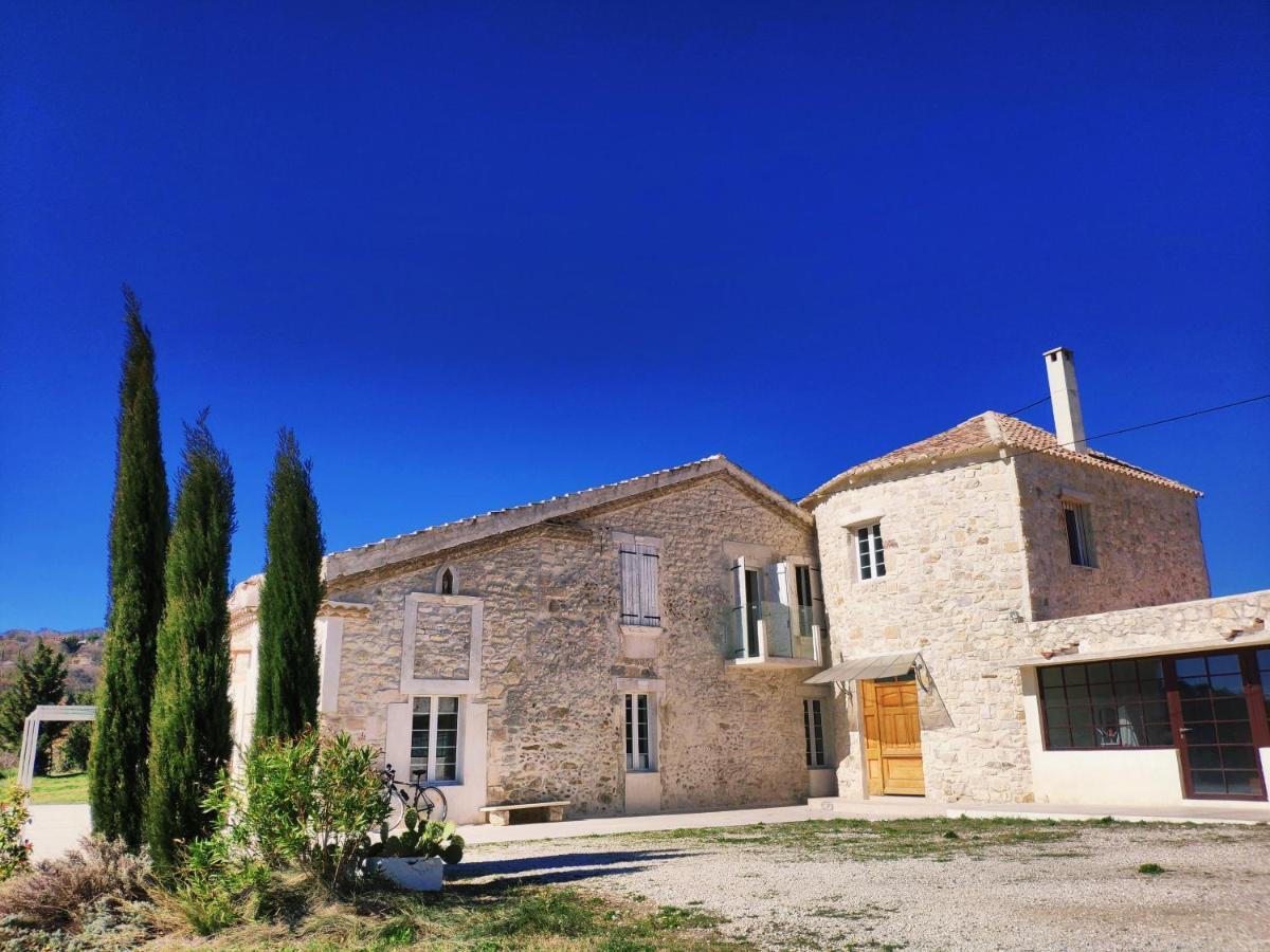 罗什福尔-迪加尔Superbe Chambre Avec Terrasse, Parking Prive, Jardin, Calme, Climatisation, 10 Mn Pont Du Gard #7公寓 外观 照片