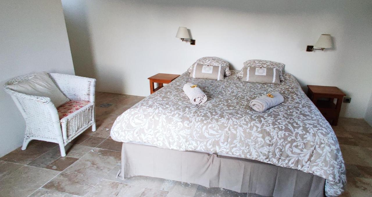 罗什福尔-迪加尔Superbe Chambre Avec Terrasse, Parking Prive, Jardin, Calme, Climatisation, 10 Mn Pont Du Gard #7公寓 外观 照片