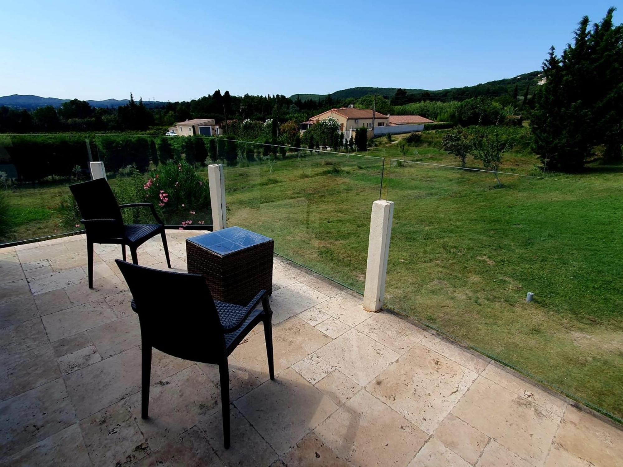 罗什福尔-迪加尔Superbe Chambre Avec Terrasse, Parking Prive, Jardin, Calme, Climatisation, 10 Mn Pont Du Gard #7公寓 外观 照片